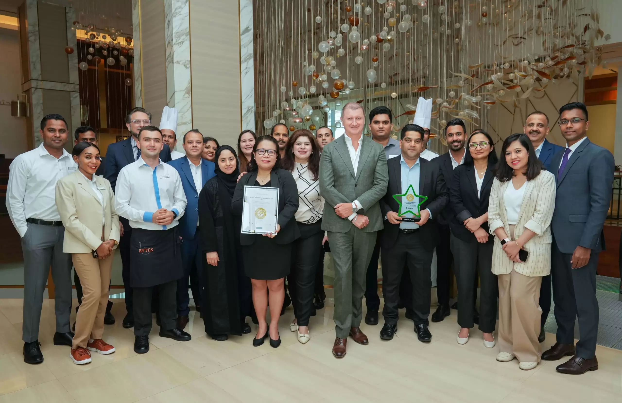 grand plaza movenpick media city team with green globe certification scaled